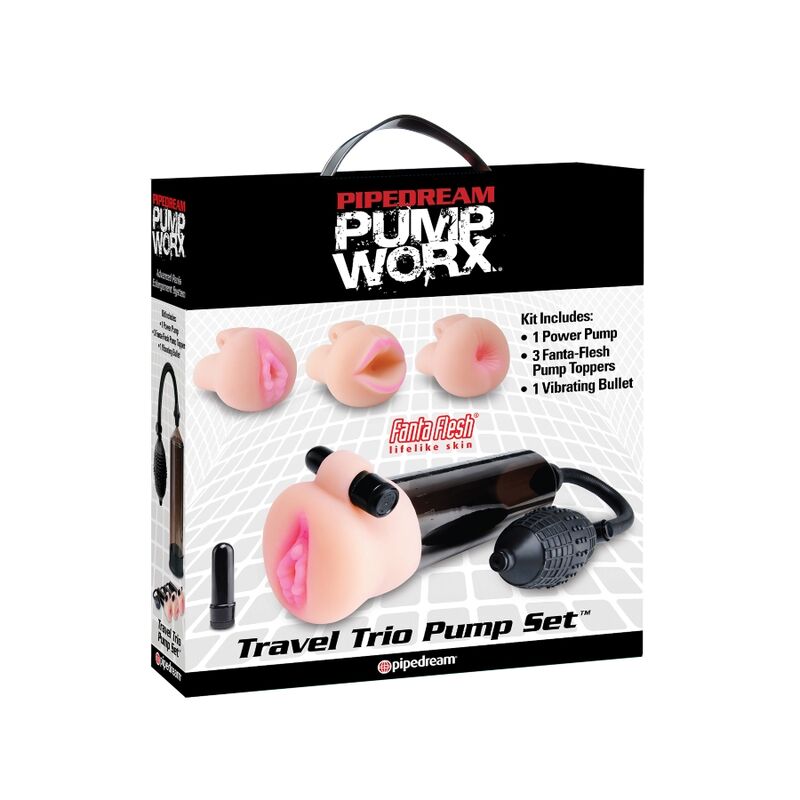 PUMP WORX - BOMBA DE SUCCIONADOR CON MASTURBADOR