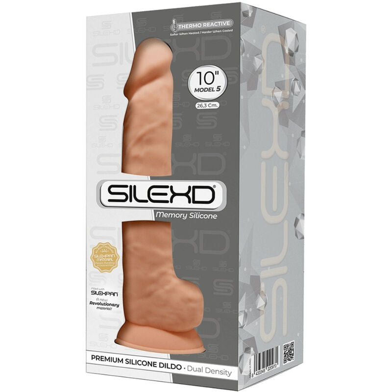 SILEXD - MODELO 1 PENE REALÍSTICO SILICONA PREMIUM SILEXPAN 26.6 CM