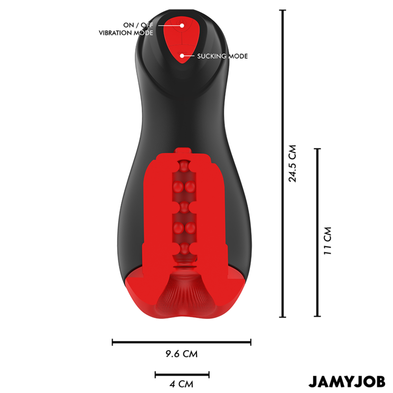 JAMYJOB - CORE-X MASTURBADOR AUTOMTICO 5 MODOS ONDAS ESTIMULADORAS Y VIBRACIÓN