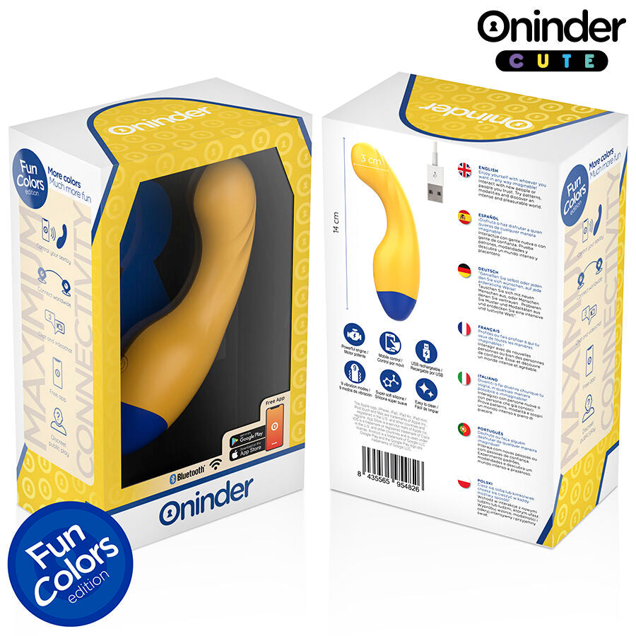 ONINDER CUTE - LOVE BUDDY MASTER VIBRADOR PUNTO G - APP MUNDIAL GRATUITA