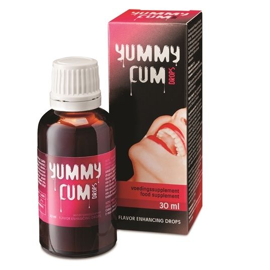 Yummy Cum Drops – Complemento Alimenticio en Gotas para Mejorar el Sabor y la Intensidad del Semen