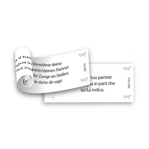 TEASE & PLEASE - HERZ VOLLER EROTIK & IL CUORE ERÓTICO ROJO