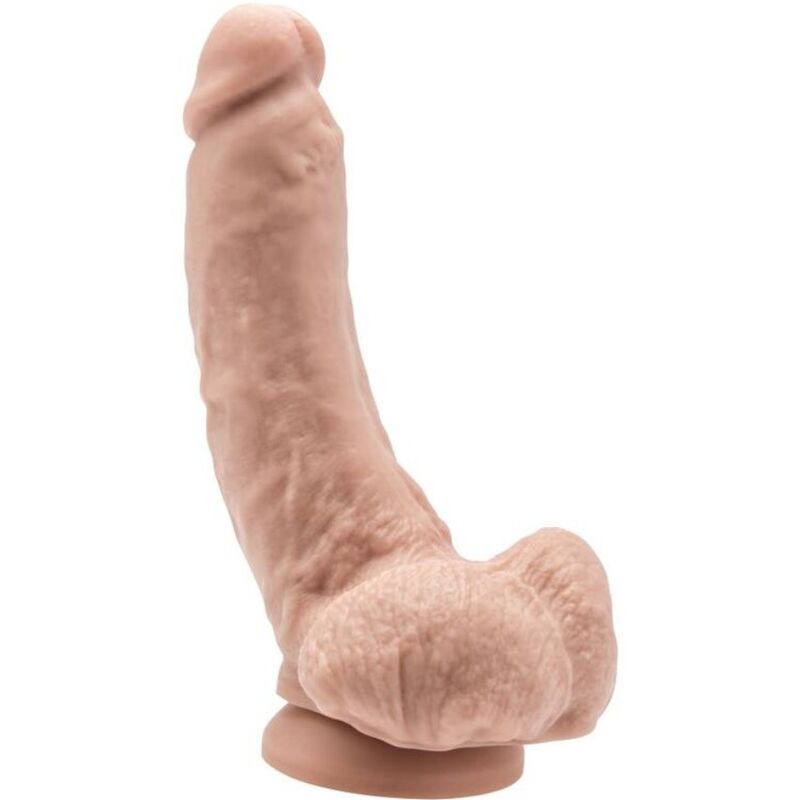 GET REAL - DILDO 20,5 CM CON TESTÍCULOS NATURAL