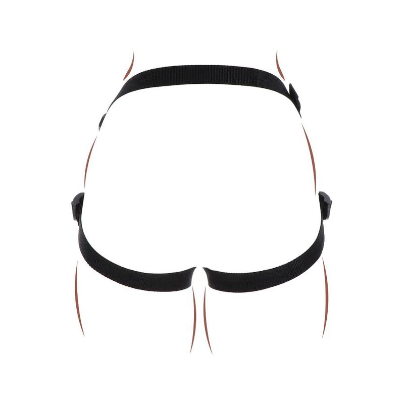 GET REAL - STRAP-ON LACE HARNÉS MORADO