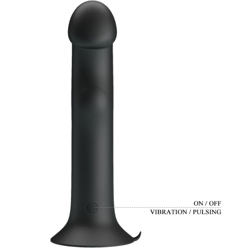 PRETTY LOVE - MURRAY VIBRADOR Y SUCCIONADOR DE CLÍTORIS NEGRO