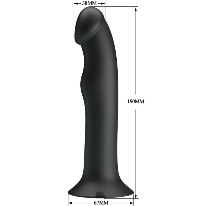 PRETTY LOVE - MURRAY VIBRADOR Y SUCCIONADOR DE CLÍTORIS NEGRO