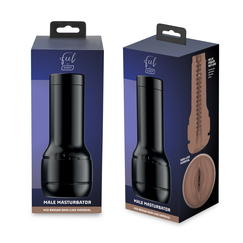 KIIROO - FEEL STROKER MASTURBADOR ESTIMULADOR - MARRÓN