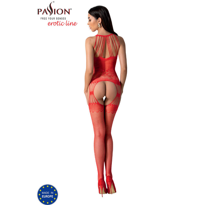 PASSION - BS095 BODYSTOCKING NEGRO TALLA ÚNICA