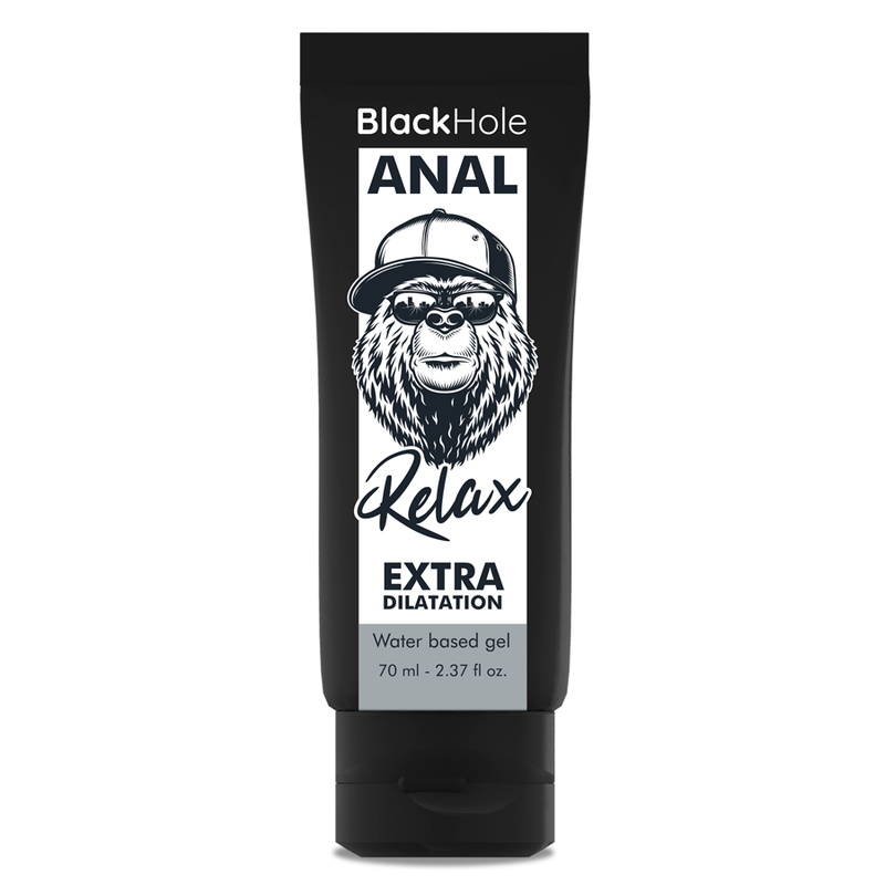 BLACK HOLE - GEL BASE AGUA DILATACIÓN ANAL 70 ML