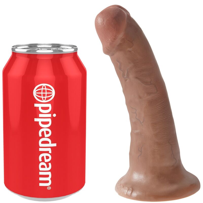 KING COCK - PENE REALÍSTICO 15 CM CARAMELO
