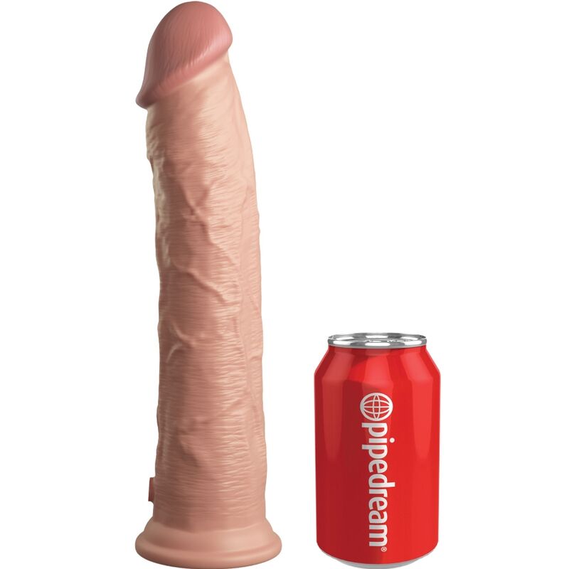 KING COCK - ÉLITE DILDO REALÍSTICO SILICONA 28 CM