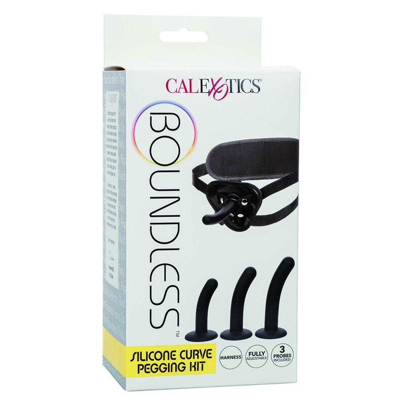 CALEXOTICS - BOUNDLESS KIT ARNÉS SILICONA CURVADO