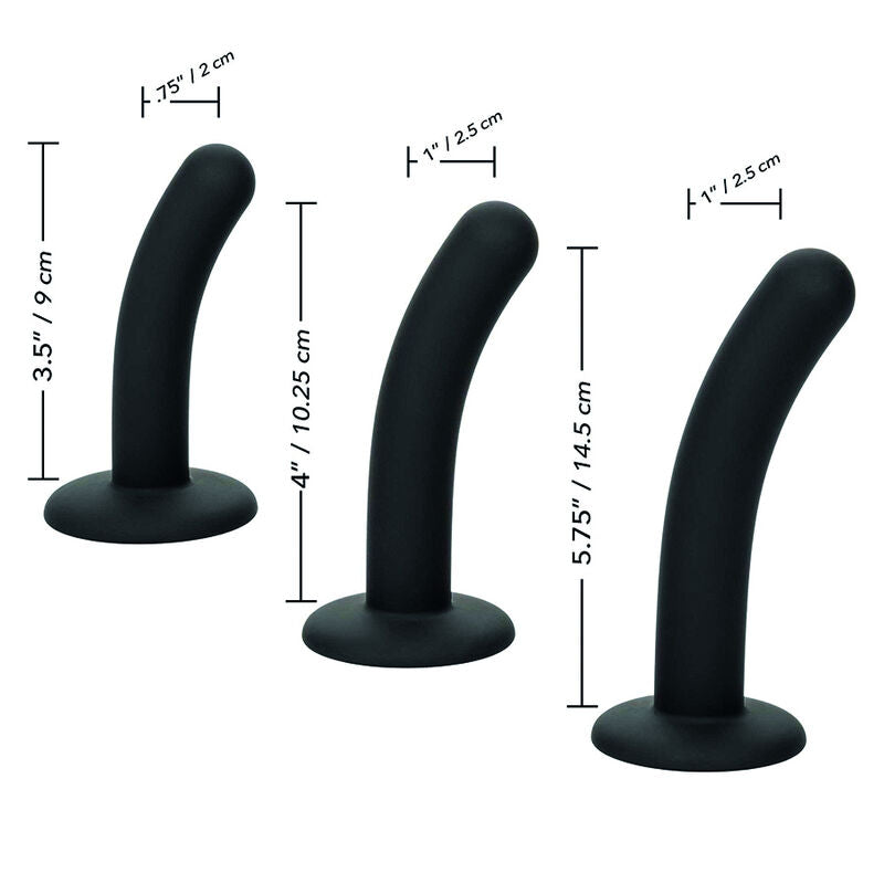 CALEXOTICS - BOUNDLESS KIT ARNÉS SILICONA CURVADO