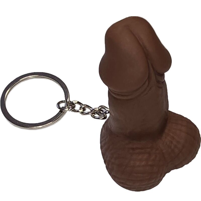 DIABLO PICANTE - LLAVERO FORMA PENE NEGRO