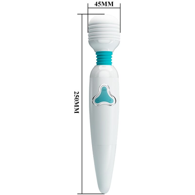 PRETTY LOVE - CLOUD VIBRADOR WAND 7 VIBRACIONES BLANCO