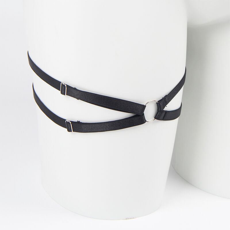 SUBBLIME - 955205 SET SUJETADOR CON LAZO NEGRO AJUSTABLE L/XL