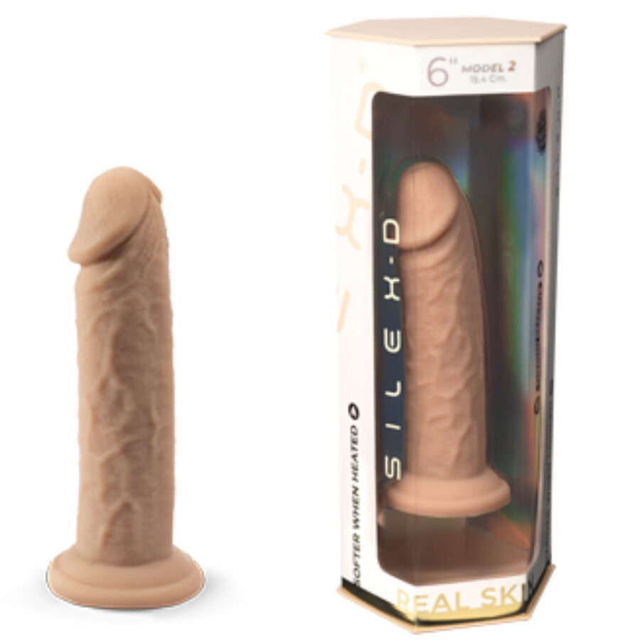 SILEXD - PENE REALÍSTICO MODELO 2 SILICONA TERMOREACTIVO 15.4 CM