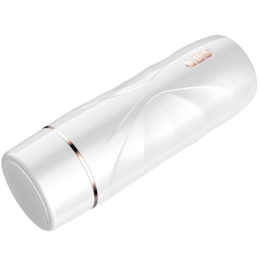 SHEQU - RILEY MASTURBADOR VAGINA CON VIBRACIÓN Y ONDAS ESTIMULADORAS