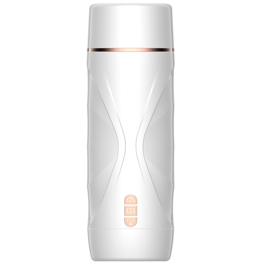 SHEQU - RILEY MASTURBADOR VAGINA CON VIBRACIÓN Y ONDAS ESTIMULADORAS