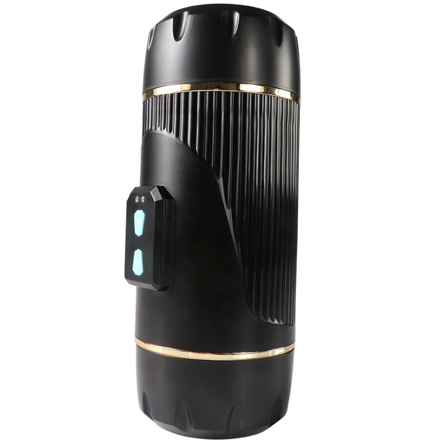SHEQU - KAY MASTURBADOR DOBLE CON VIBRACIÓN DUAL BOCA Y VAGINA