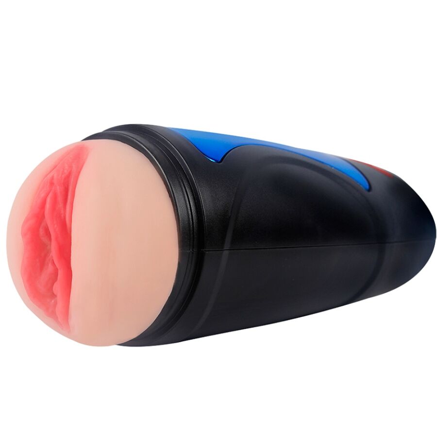 SHEQU - RENEE SQUEEZABLE MASTURBADOR VAGINA CON VIBRACIÓN EN ESTUCHE