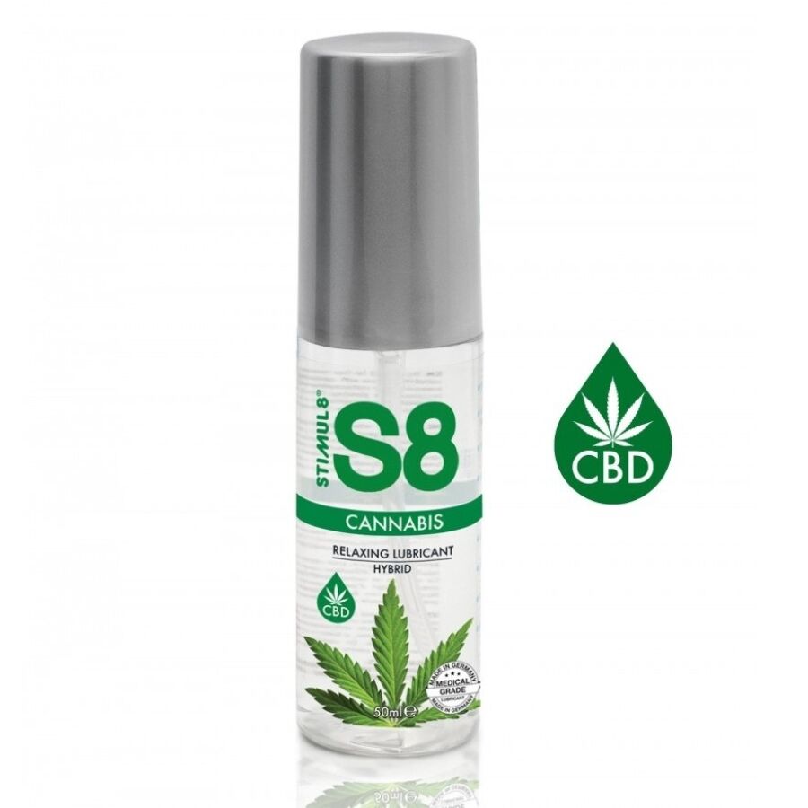 STIMUL8 - S8 LUBRICANTE HÍBRIDO CANNABIS 50 ML