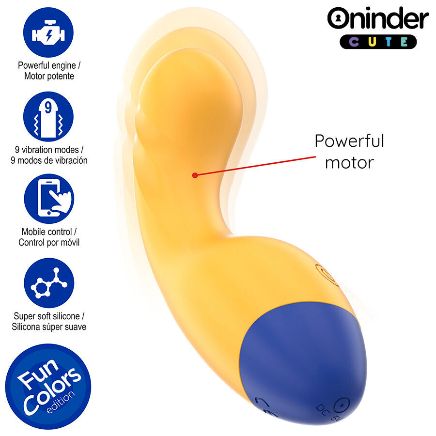 ONINDER CUTE - LOVE BUDDY MASTER VIBRADOR PUNTO G - APP MUNDIAL GRATUITA