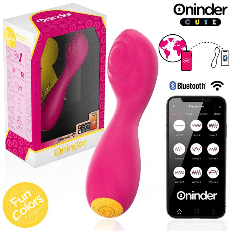 ONINDER CUTE - LOVE BUDDY MASTER VIBRADOR PUNTO G - APP MUNDIAL GRATUITA