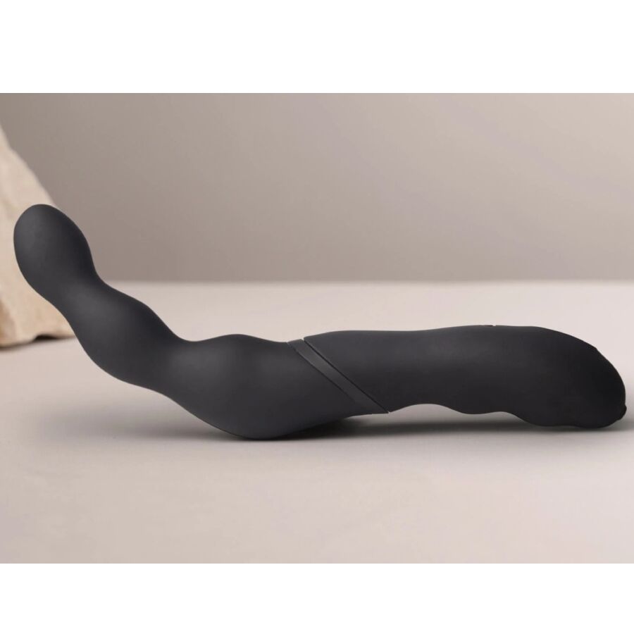ROCKS- OFF - ADAPT VIBRADOR PROSTÁTICO Y ANAL NEGRO