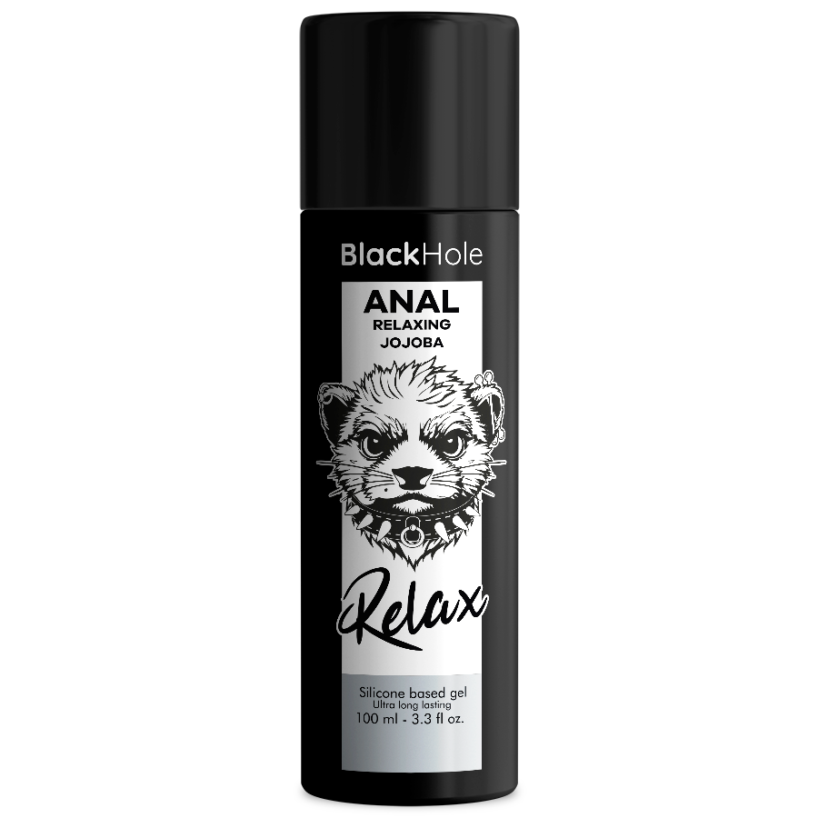 BLACK HOLE - ANAL RELAXING CON JOJOBA BASE SILICONA 100 ML