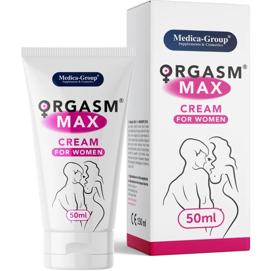 MEDICA GROUP - ORGASM MAX CREMA ÍNTIMA PARA MUJER 50 ML
