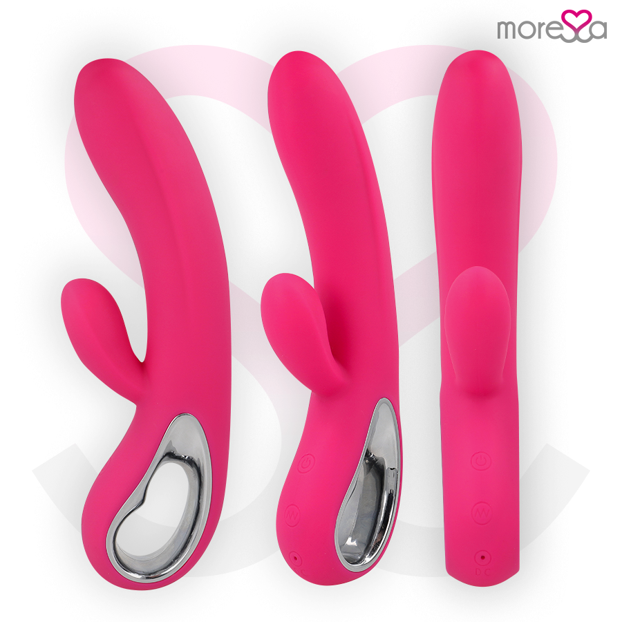 MORESSA - TROY MASAJEADOR PUNTO G Y CLITORIS PREMIUM SILICONE RECARGABLE