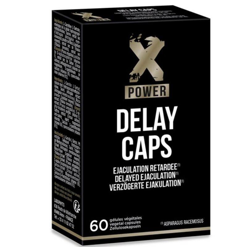 XPOWER - DELAY CAPS RETARDANTE EYACULACIÓN 60 CÁPSULAS