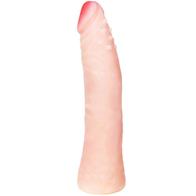 BAILE - DILDO SILICONA TACTO PIEL REALÍSTICO 19 CM COLOR CAJA ALEATORIO