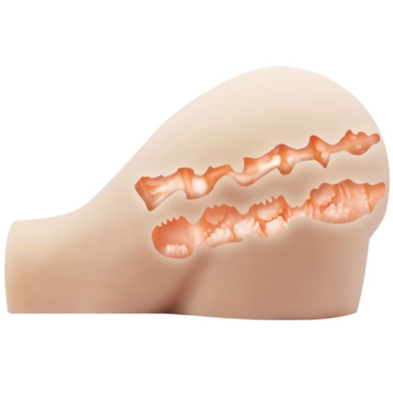 CRAZY BULL - VAGINA Y ANO REALÍSTICOS CON VIBRACIÓN POSICIÓN 8