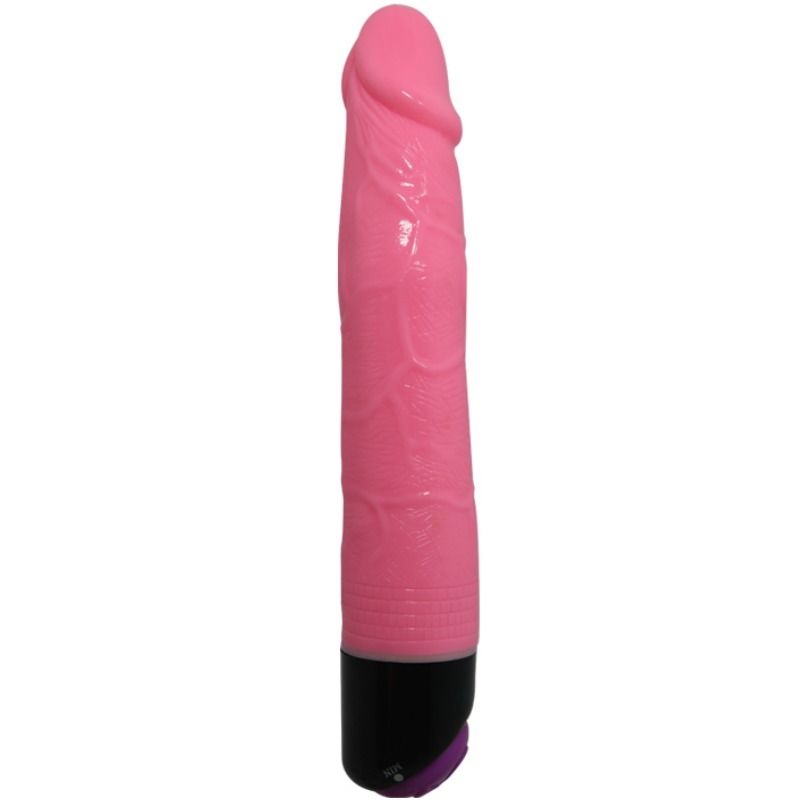 BAILE - COLORFUL SEX VIBRADOR REALÍSTICO ROSA 23 CM