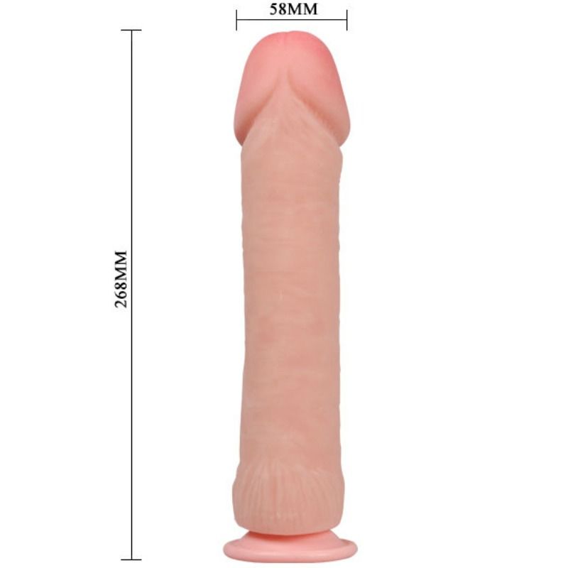 BAILE - THE BIG PENIS DILDO REALÍSTICO NATURAL 26CM