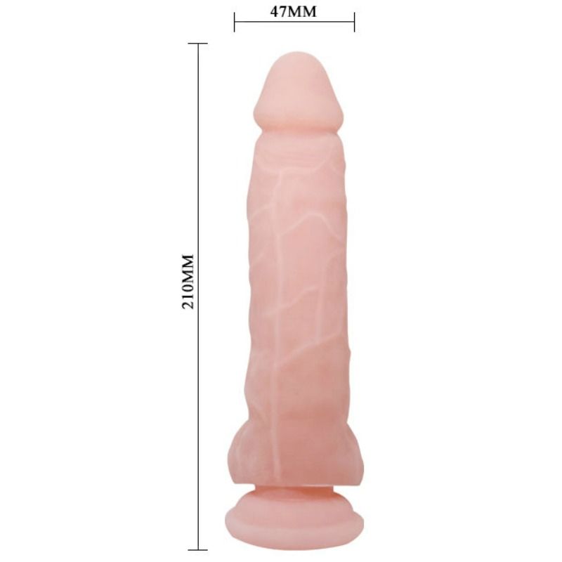 BAILE - SUPER DILDO REALÍSTICO NATURAL