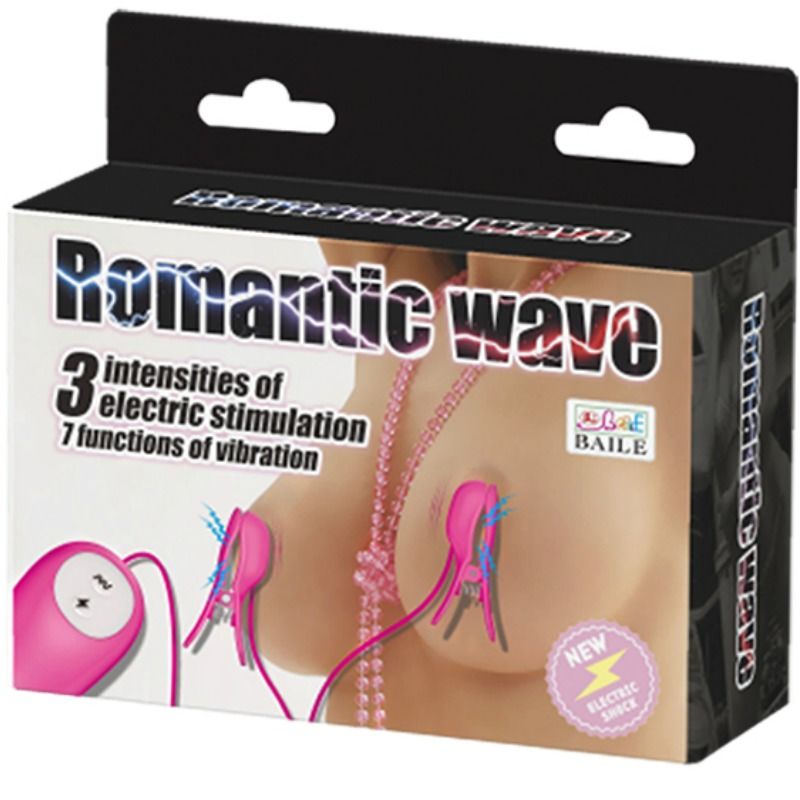 BAILE - ROMANTIC WAVE PIZAS CON VIBRACIÓN Y ELECTROSHOCK FUCSIA