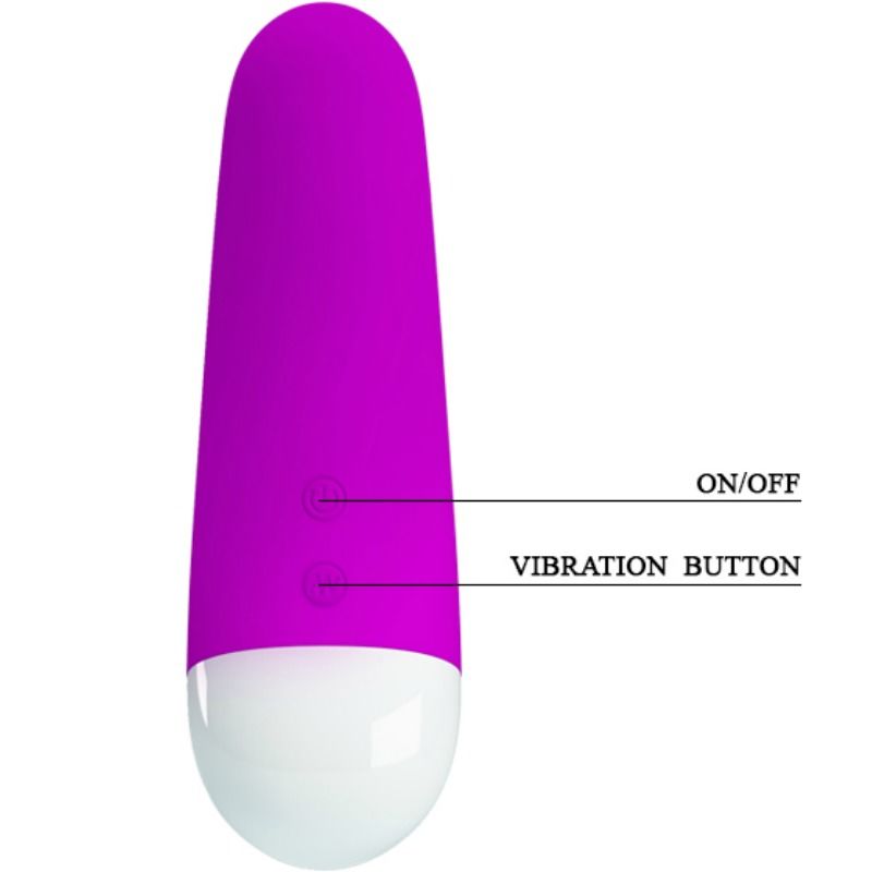 PRETTY LOVE - LUTHER MINI VIBRADOR 30 MODOS VIBRACIÓN
