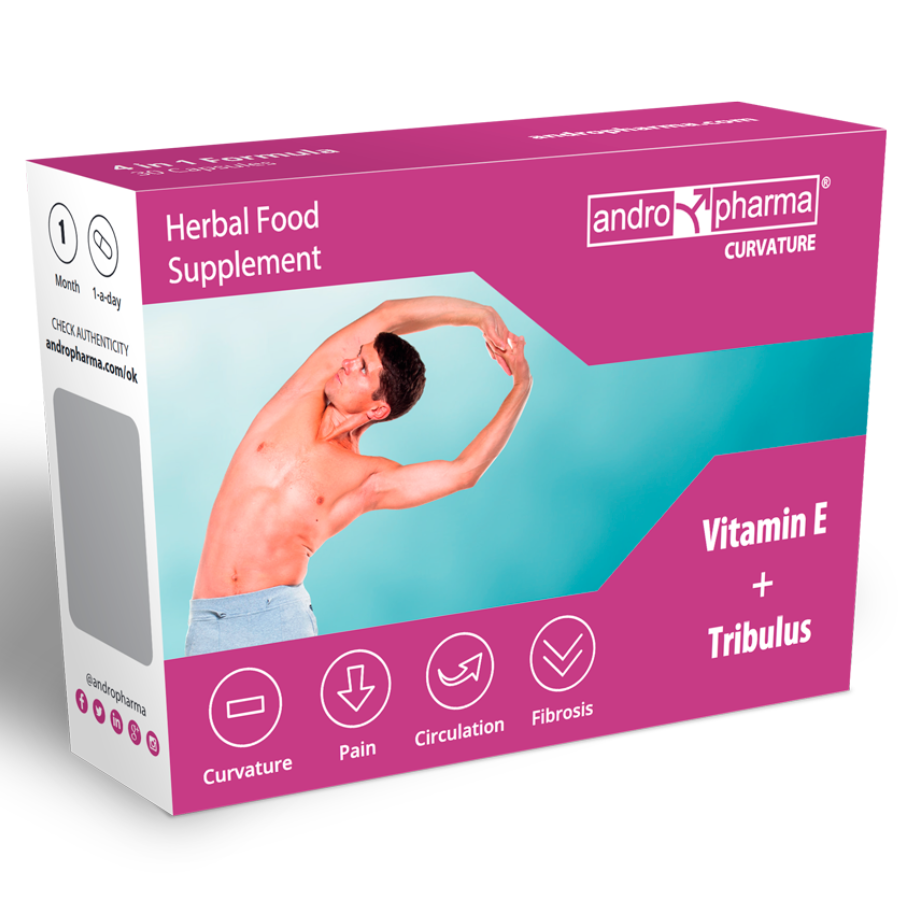 Andropharma Curvature – Complemento alimenticio para el bienestar masculino
