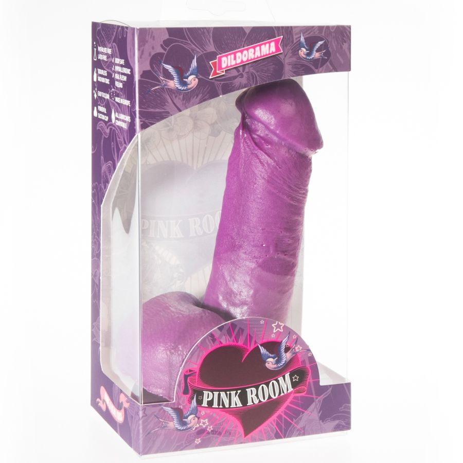 PINK ROOM - NAO DILDO REALÍSTICO LILA 16 CM