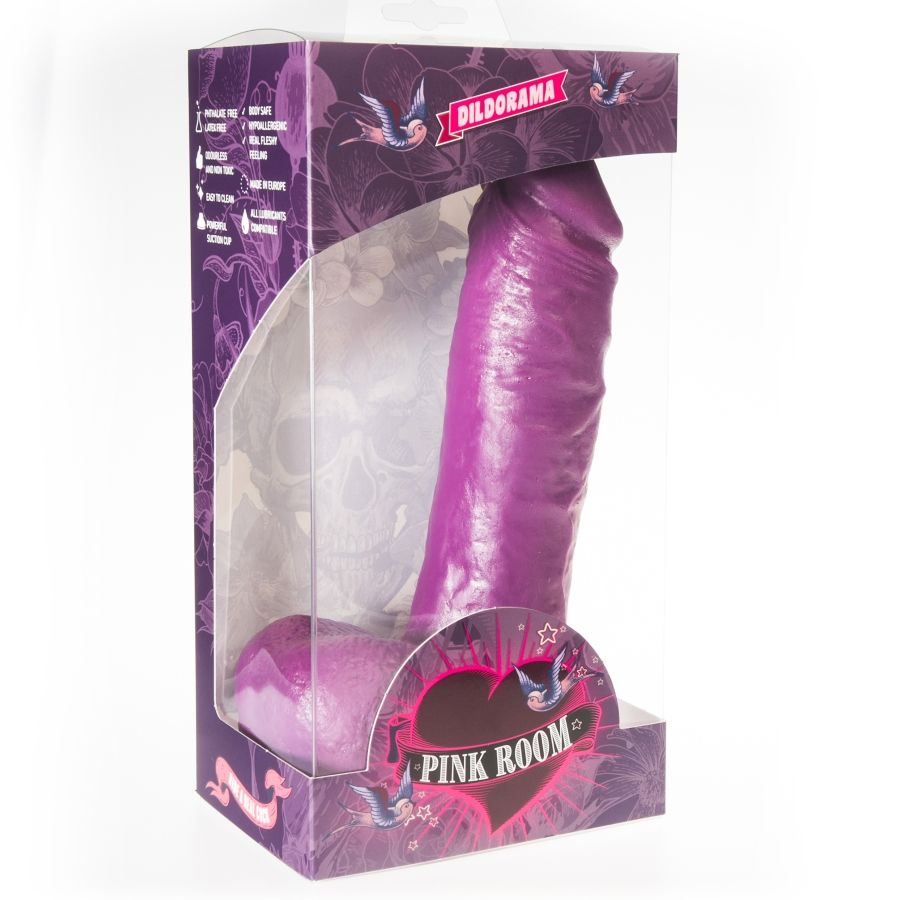 PINK ROOM - ANTON DILDO REALÍSTICO LILA 21.5 CM
