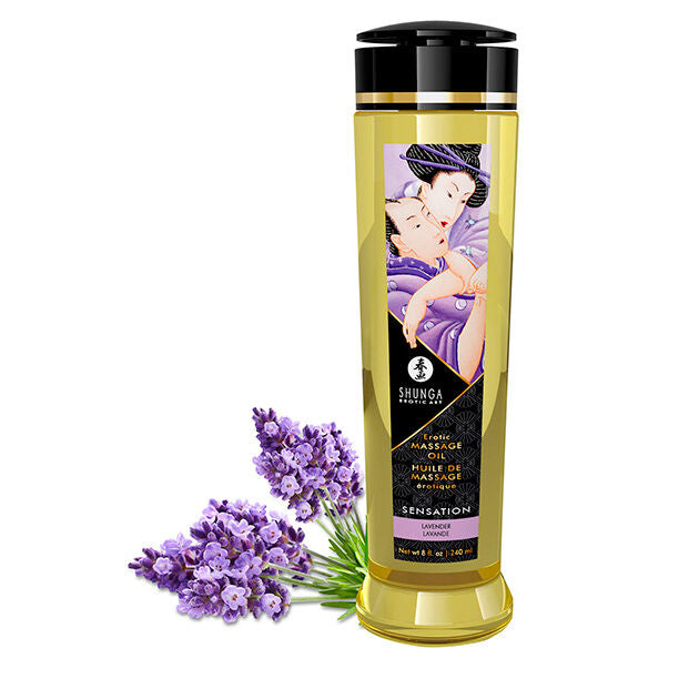 SHUNGA - ACEITE DE MASAJE ERÓTICO SENSACIÓN 240 ML