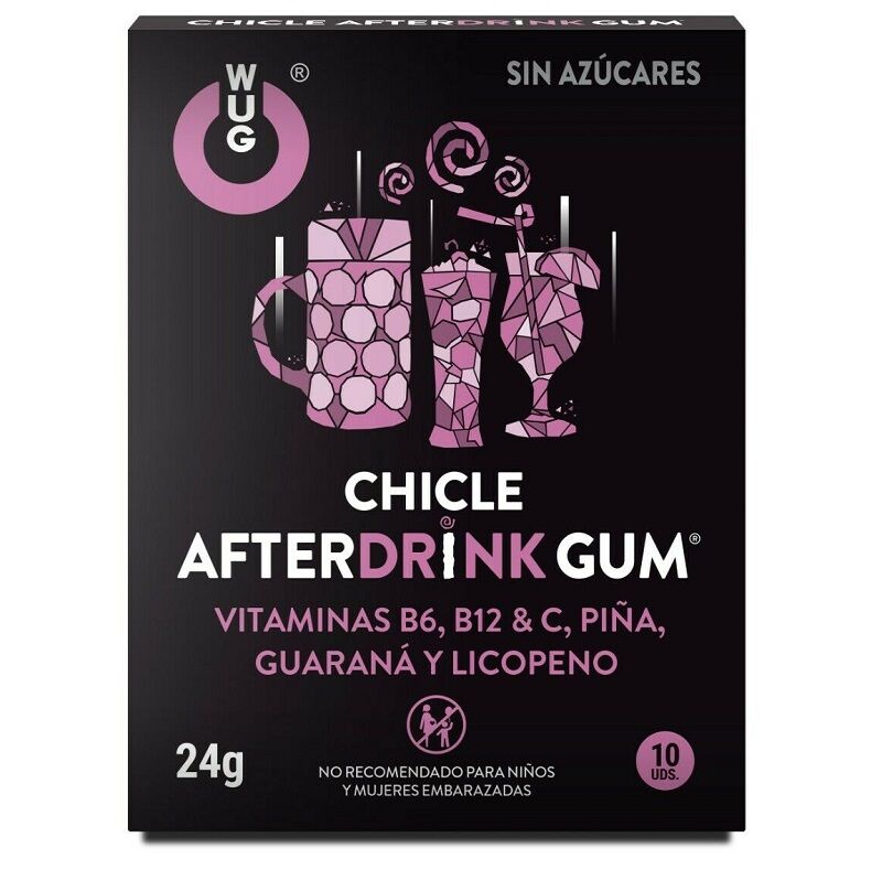 WUG After Drink – El chicle funcional que te ayuda a recuperar energía tras la noche