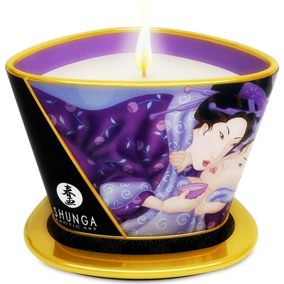 VELA MASAJE FRUTAS EXÓTICAS 170 ML SHUNGA - MINI CARESS BY CANDELIGHT